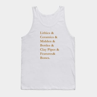 Artefact Types - T-Shirt Design Tank Top